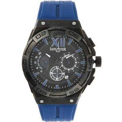ساعت لنکستر مردانه مدل 621BKNRBL
